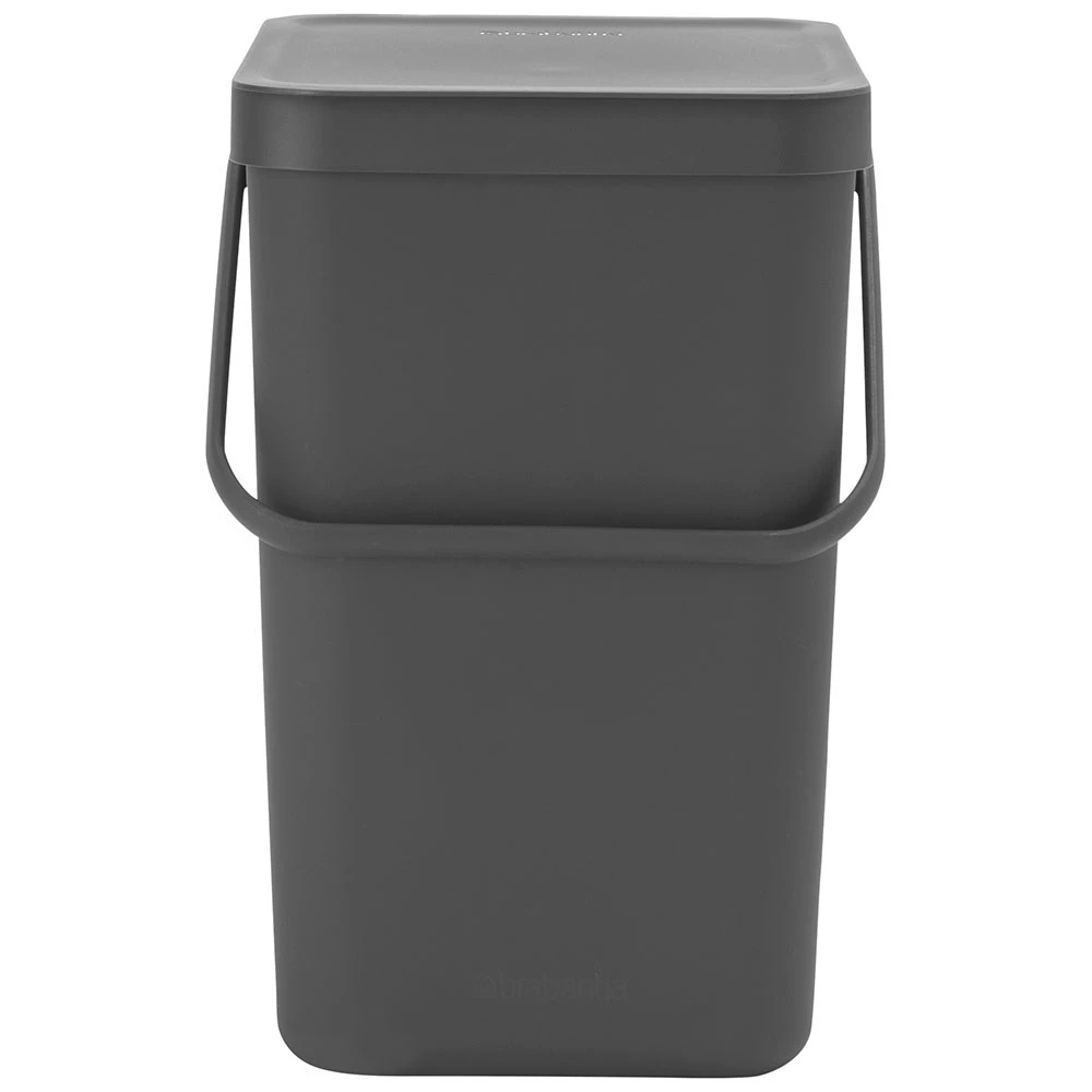 Brabantia Sort & Go Waste Bin 25L Grey 1 Brabantia Sort & Go Waste Bin 25L Grey
