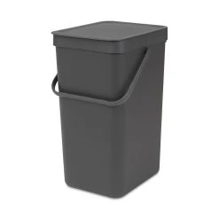 Brabantia Sort & Go Waste Bin 16L Grey