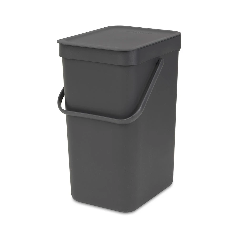 Brabantia Sort & Go Waste Bin 12L Grey 1 Brabantia Sort & Go Waste Bin 12L Grey