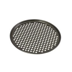 Bakemaster Classic Round Non-Stick Pizza Crisper Tray 32cm