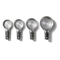 OXO Good Grip 4 Piece Stainless Steel Measuring Cup Set -Breville Sales Store SAH 48279 4