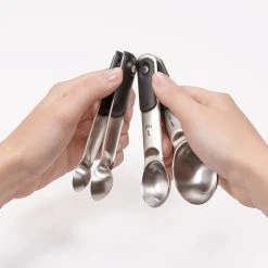 OXO Good Grip 4-Piece Stainless Steel Measuring Spoon Set -Breville Sales Store SAH 48280 4