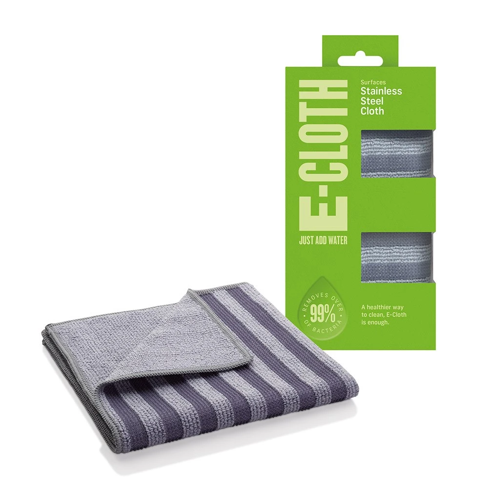 E-Cloth Stainless Steel Cleaning Cloth 1 E-Cloth Stainless Steel Cleaning Cloth