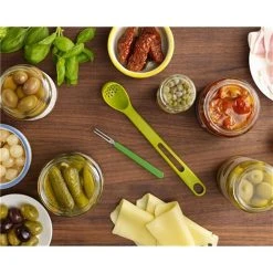 Joseph Joseph Green Scoop & Pick 2 Piece Olive Spoon And Fork Set -Breville Sales Store jos 10105 5